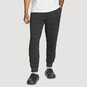 Eddie Bauer Men's Outlooker Quilted Jogger Pants Black size medium